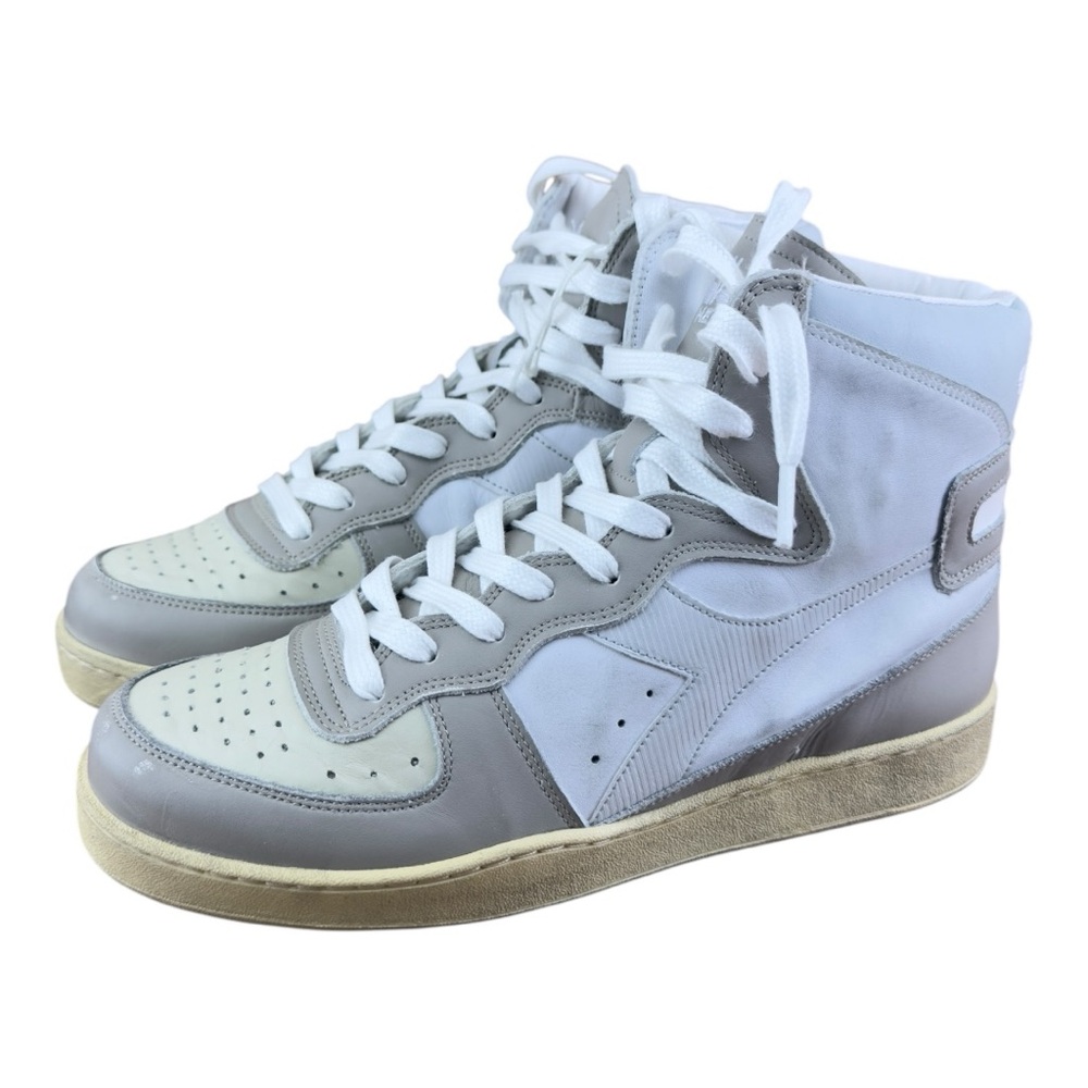 Diadora Heritage Mi Basket Frame  Leather High-Top Sneakers